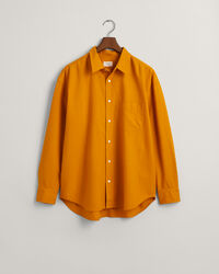 Oversized Hemd aus Seiden-Woll-Noppengarn
