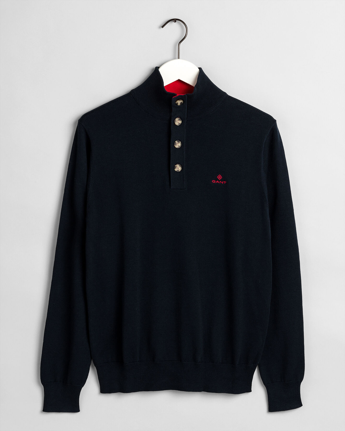 Sporty Pullover mit Stehkragen