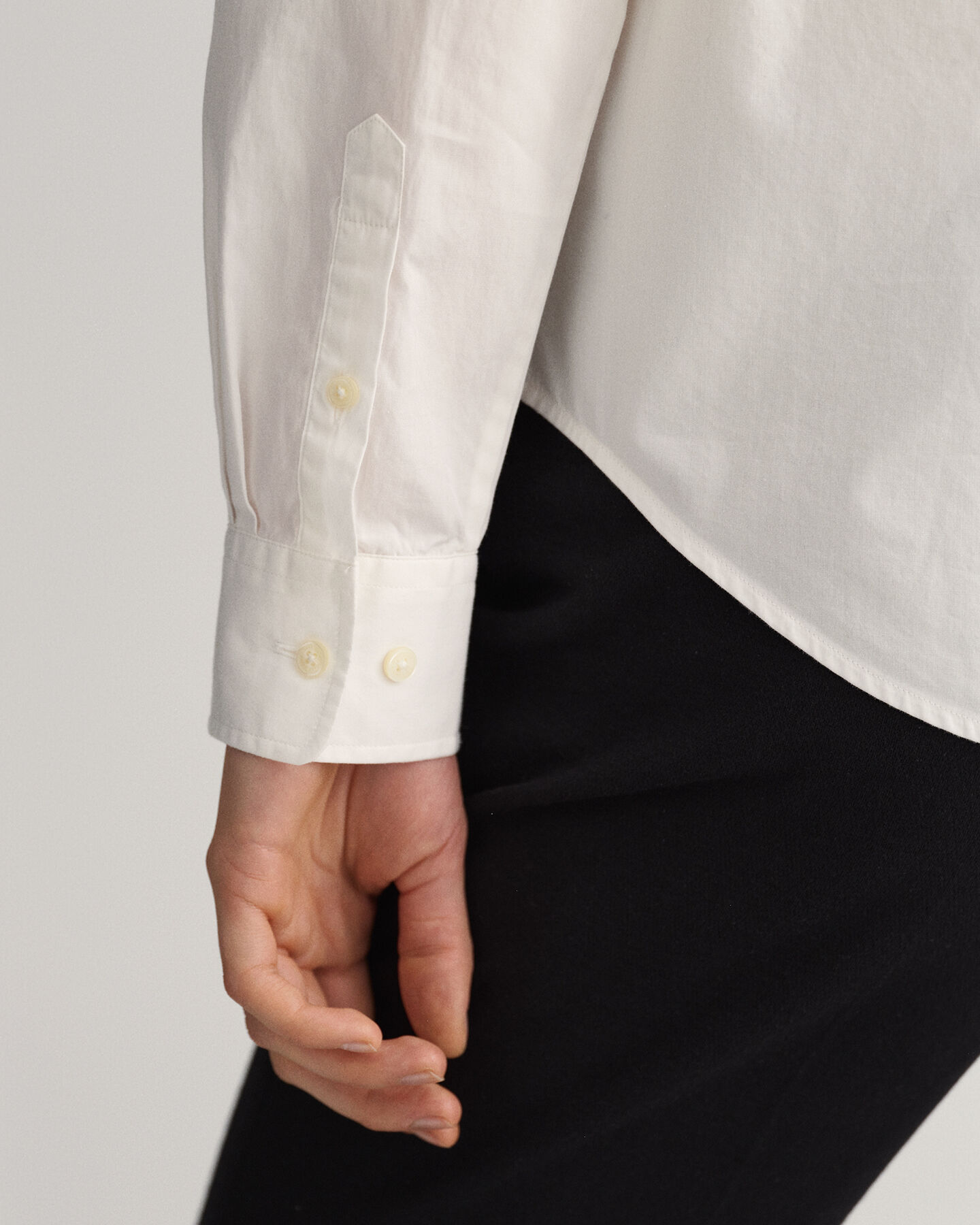 Regular Fit Broadcloth Bluse