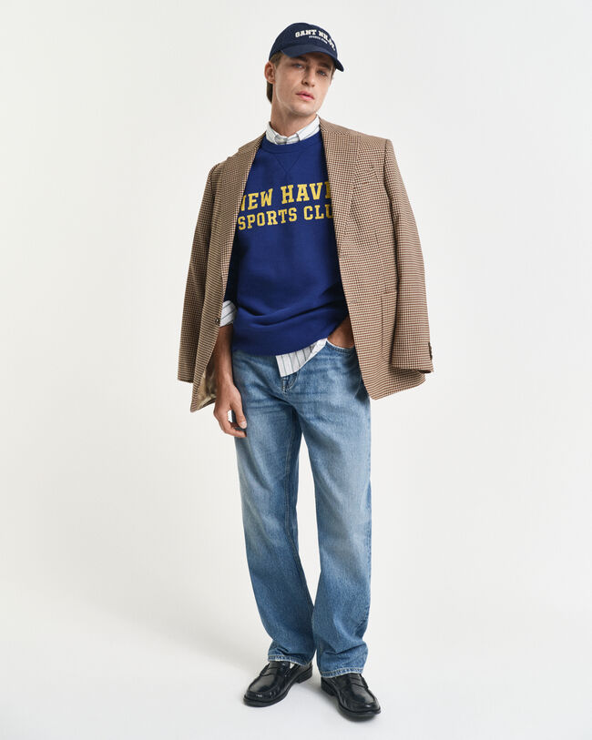 Graphic Rundhals-Sweatshirt