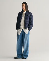 Steppjacke mit Kragen