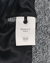 Tweedmantel aus Wolle