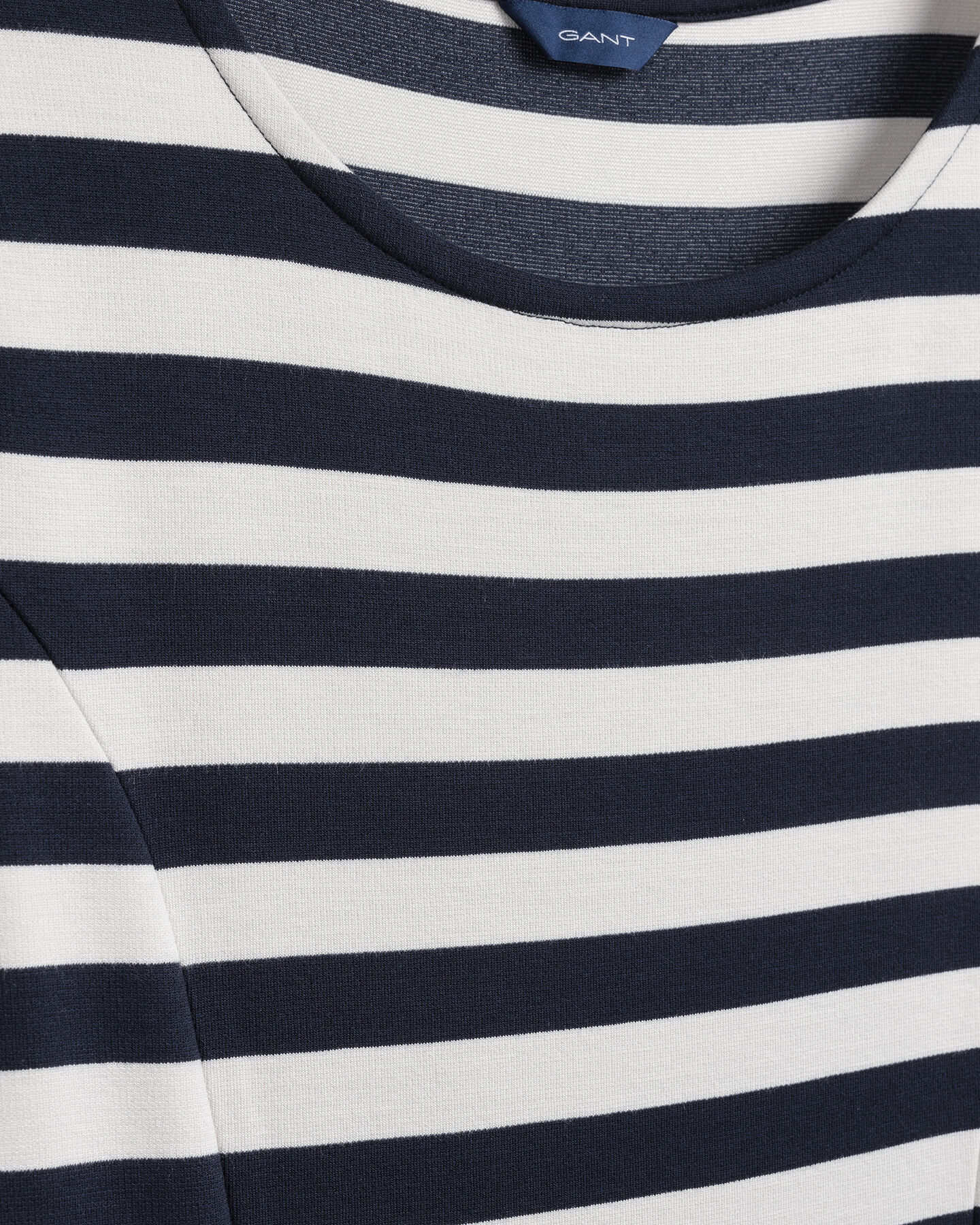 Gestreiftes Fit-and-Flare Kleid