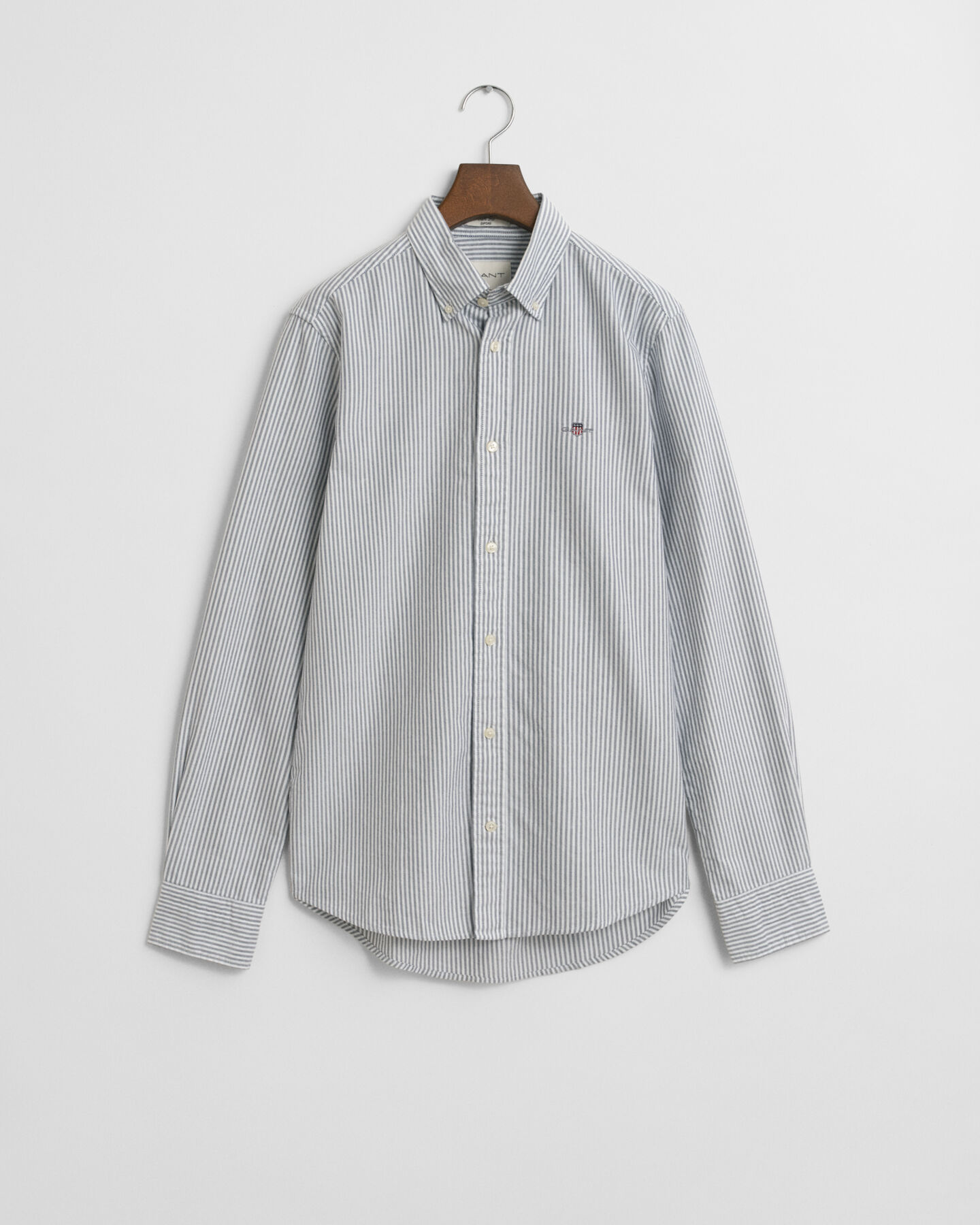 Slim Fit Classic Oxford-Hemd mit Bankerstreifen