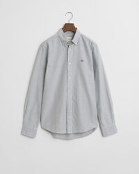 Slim Fit Classic Oxford-Hemd mit Bankerstreifen