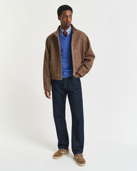 Superfine Lambswool V-Neck Pullover