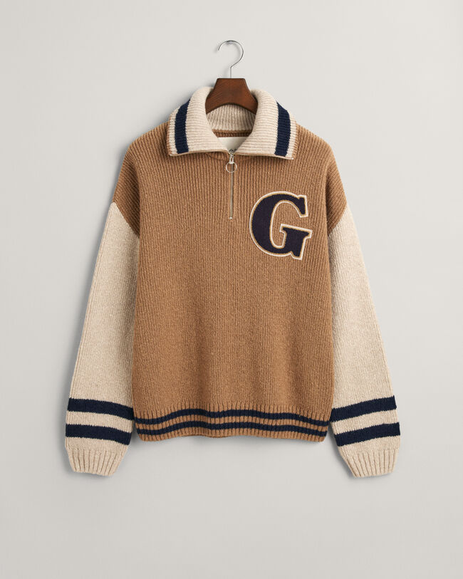 Wool Nepps Letterman Troyer