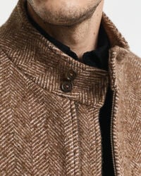 Harrington Jacke aus Wolle