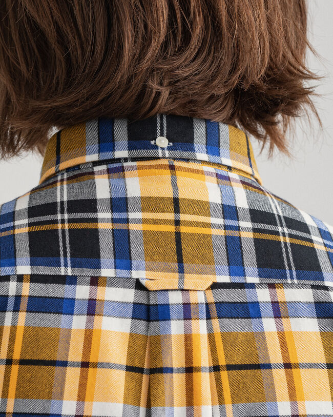 Regular Fit Oxford-Hemd mit Karomuster