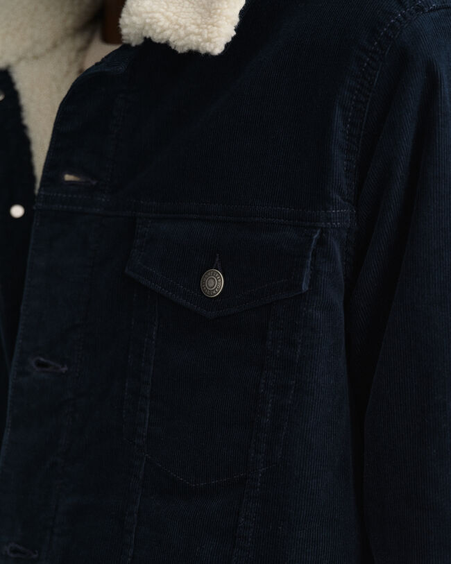 Trucker-Jacke aus Cord