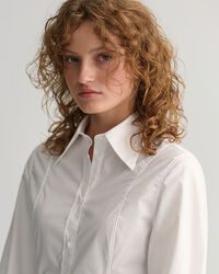 Regular Fit Bluse mit Abnähern