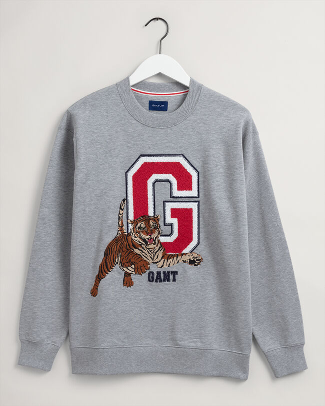 Tiger Rundhals-Sweatshirt