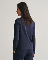 G Rundhals-Langarmshirt