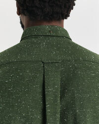 Regular Fit Flanellhemd mit Noppengarn