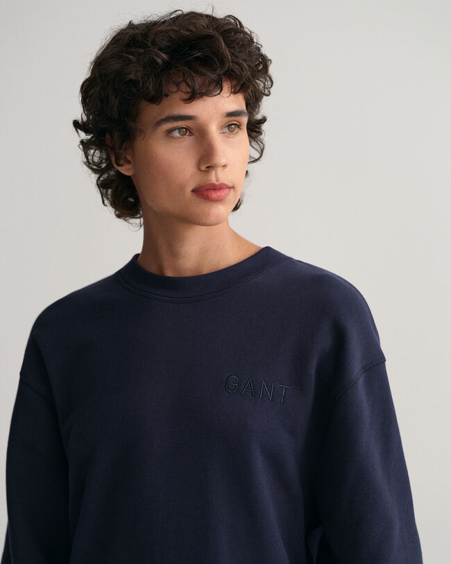 Logo Volume Langarmkleid