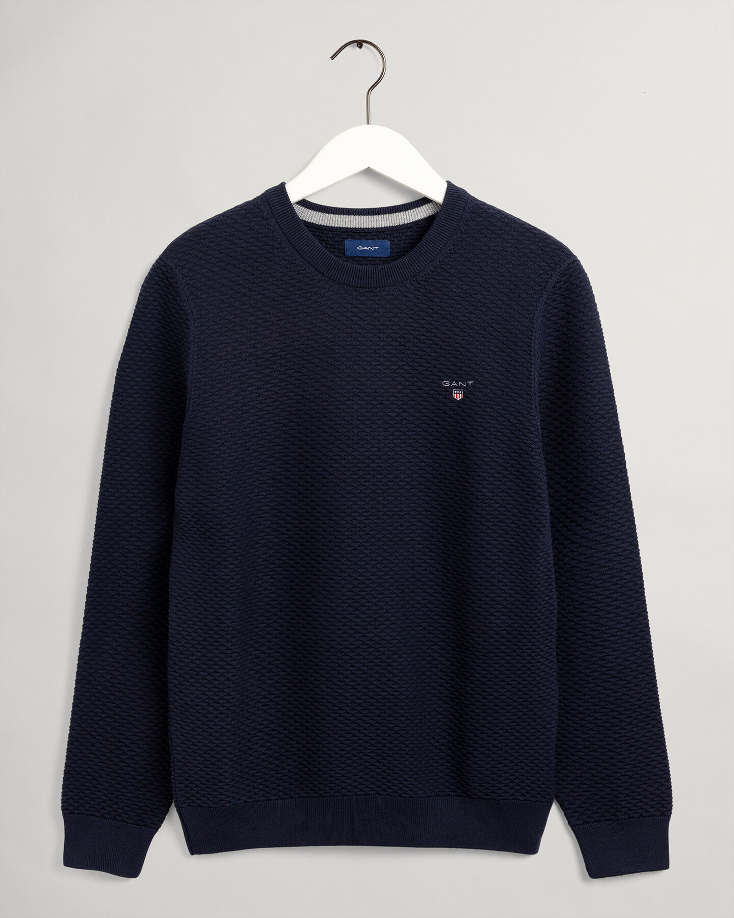 Triangle Texture Rundhalspullover