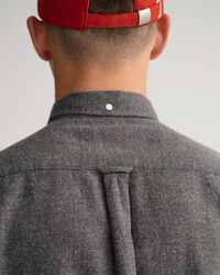 Regular Fit Hemd mit Fischgrätmuster