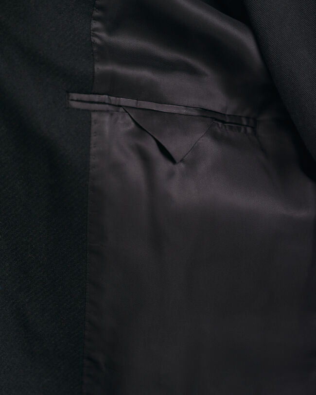 Tailored Fit Klassischer Woll Topcoat