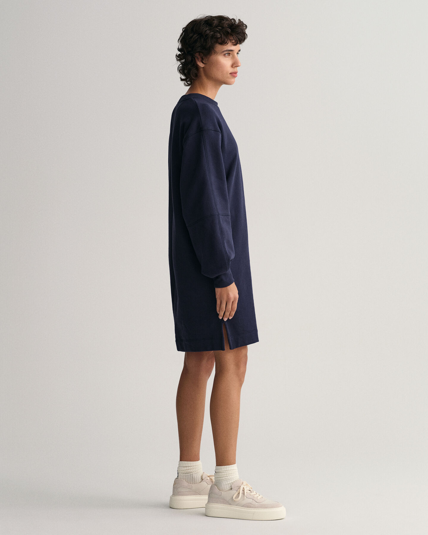 Logo Volume Langarmkleid