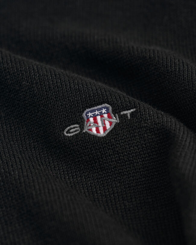 Casual Cotton Strickjacke mit Reißverschluss