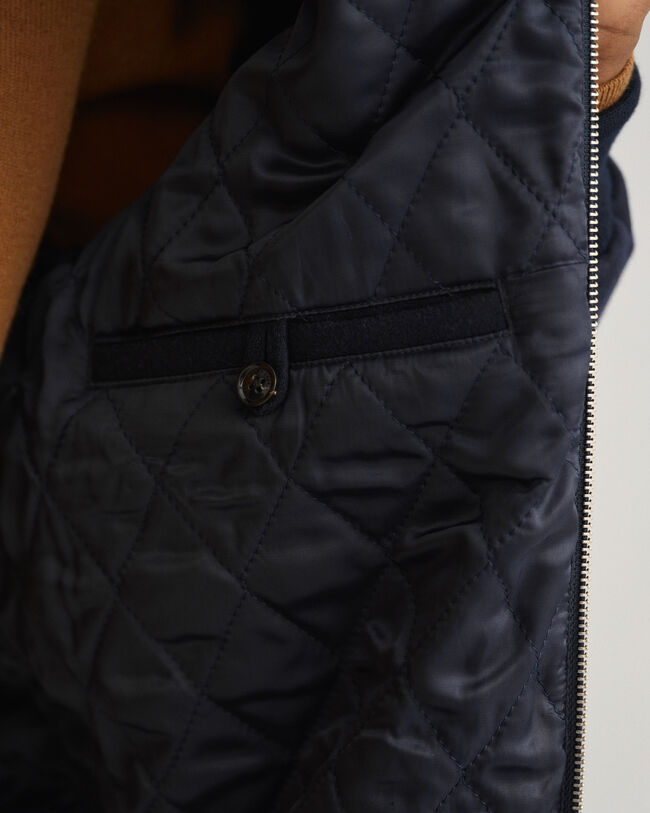 Harrington Jacke aus Wolle