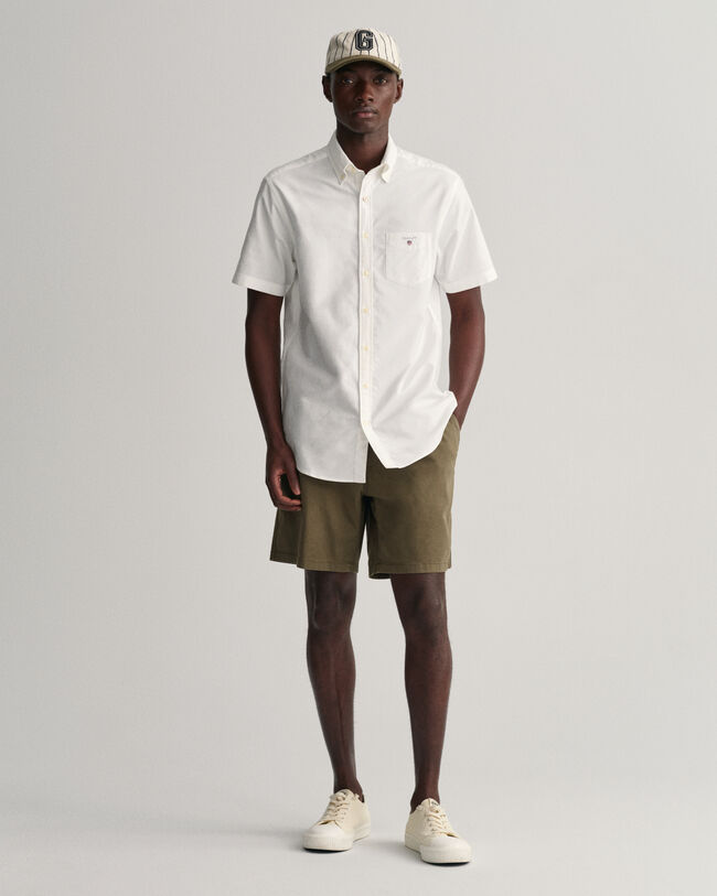 Regular Fit Kurzarm Oxford-Hemd