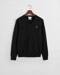 Superfine Lambswool V-Neck Pullover