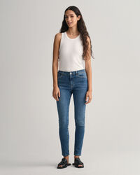 Nella Travel Skinny Jeans in Indigoblau