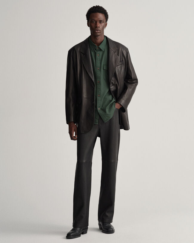 Relaxed Fit Twill Hemd