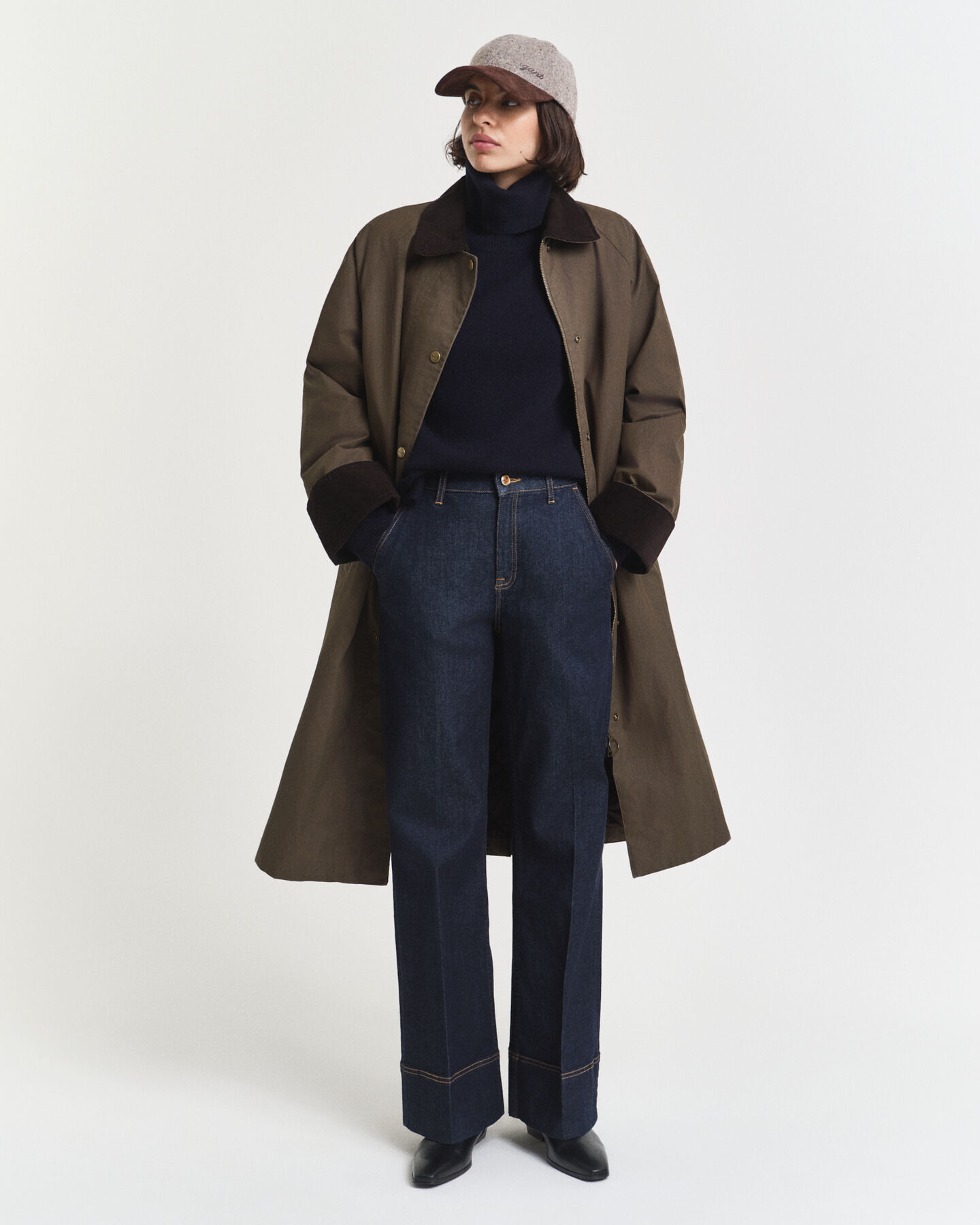 Weicher Rollkragenpullover aus Wolle mit Kaschmiranteil