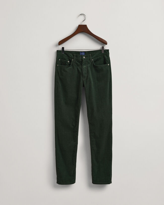 Hayes Slim Fit Cord-Jeans