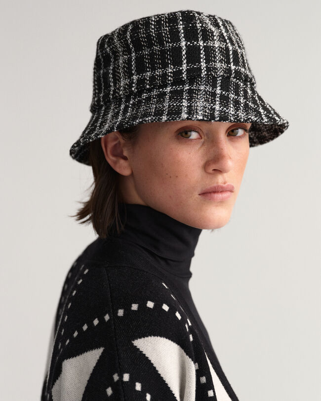 Argyle V-Neck Strickjacke