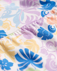 Girls Tropical Print Kleid