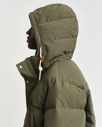 Heavy Mittellange Daunenjacke