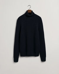 Textured Rollkragenpullover