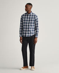 Regular Fit Karohemd mit Tartan-Muster