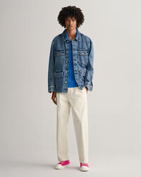 Drop-Needle Piqu&eacute; Poloshirt