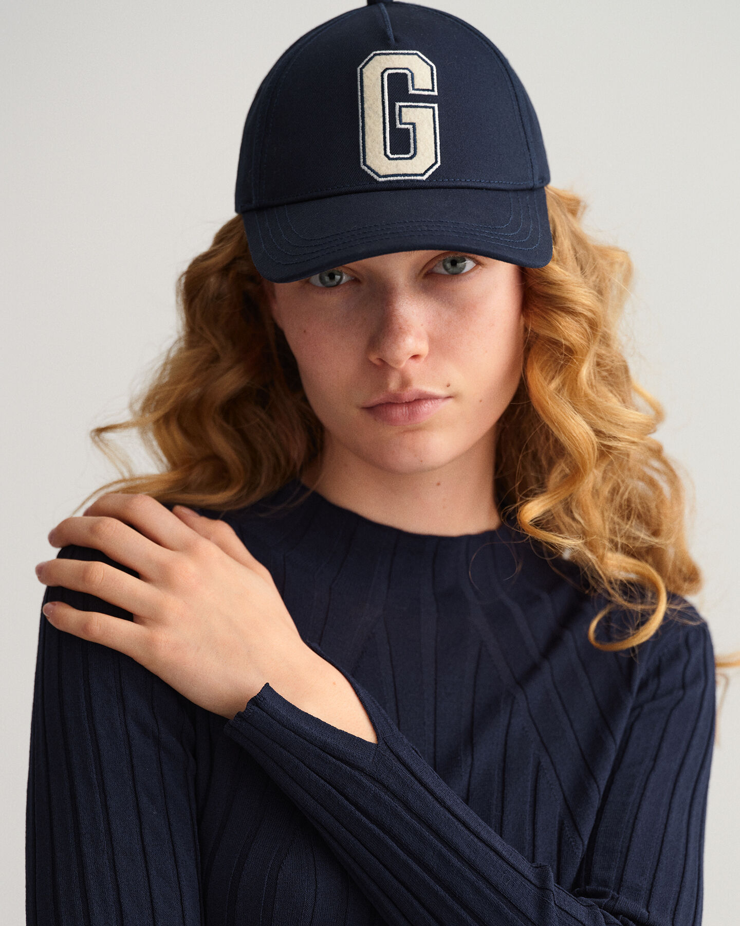 Gerippter Strickpullover