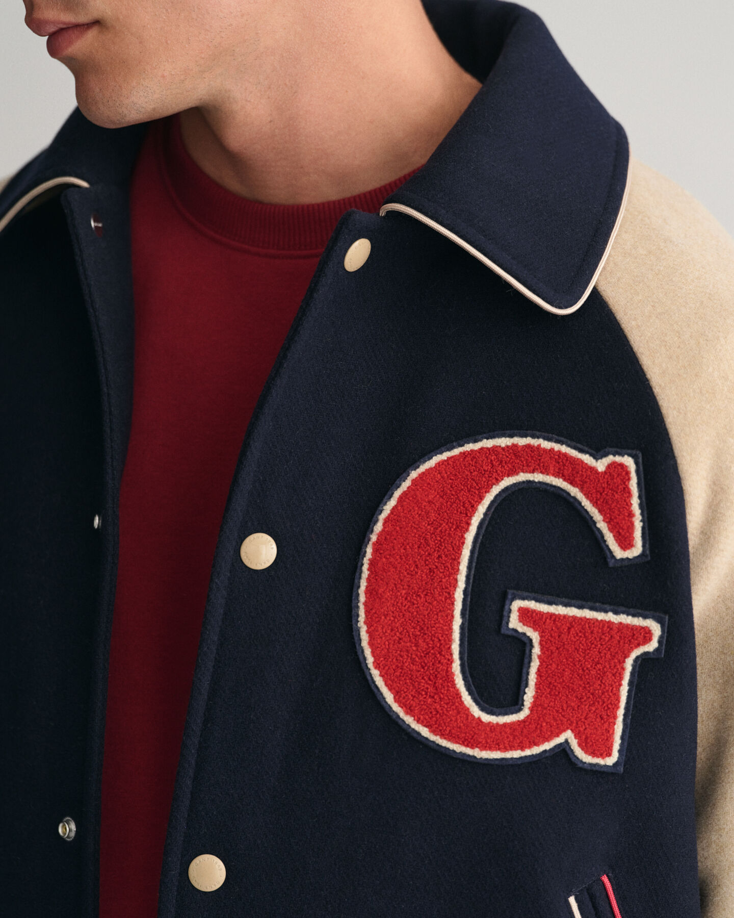 GANT Varsity Jacket aus Wolle