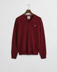 Superfine Lambswool V-Neck Pullover