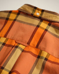 Wrangler x GANT Relaxed Fit Oxford-Hemd mit Tartan-Muster