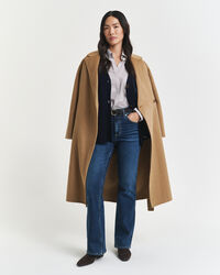 Strickjacke aus Wolle mit Kaschmiranteil