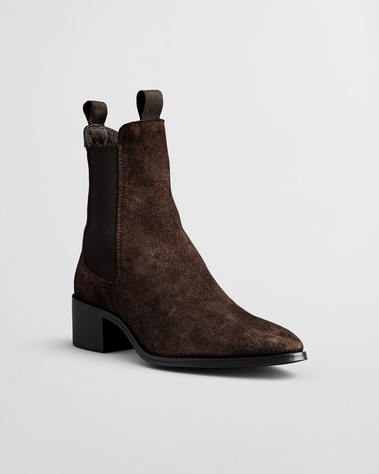 St Broomly Chelsea Boot aus Veloursleder
