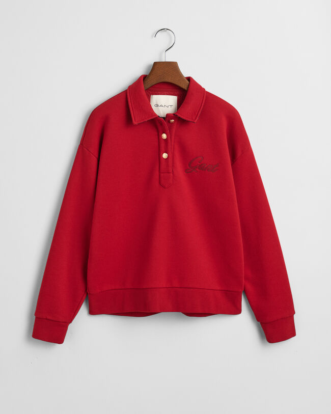 Script Graphic Rugger Sweatshirt