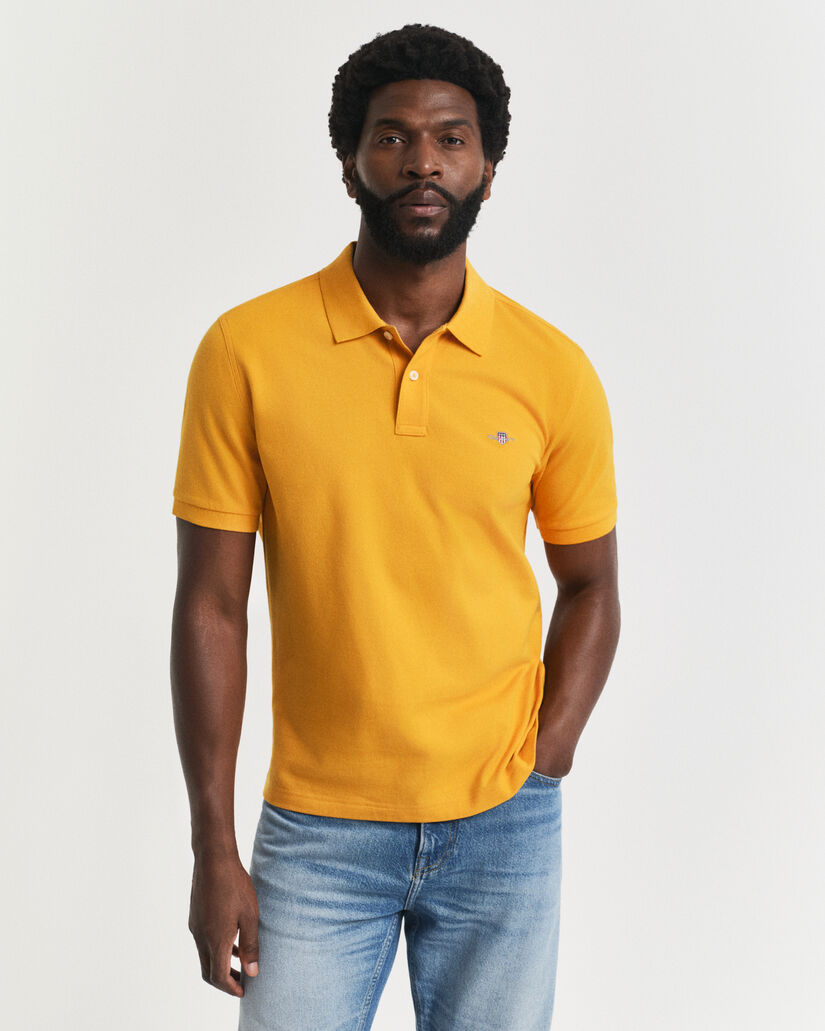 Regular Fit Shield Piqué Poloshirt