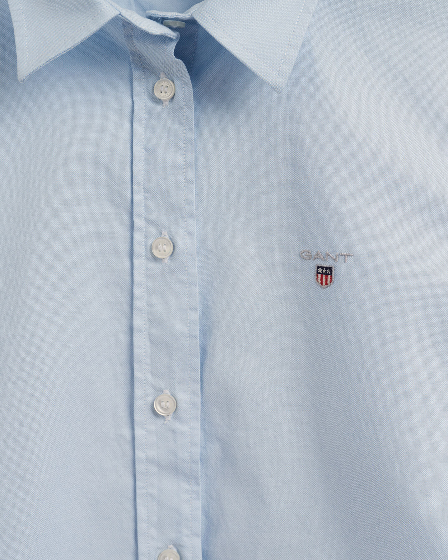 Stretch Oxford-Bluse