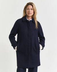 Kurzmantel aus Wollmischung