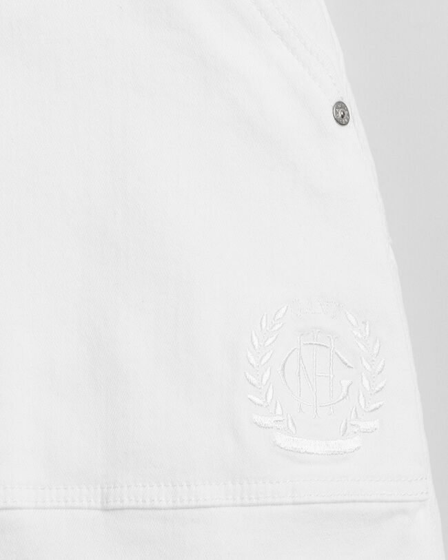 Teen Girls Twill Rock mit aufgesetzter Tasche