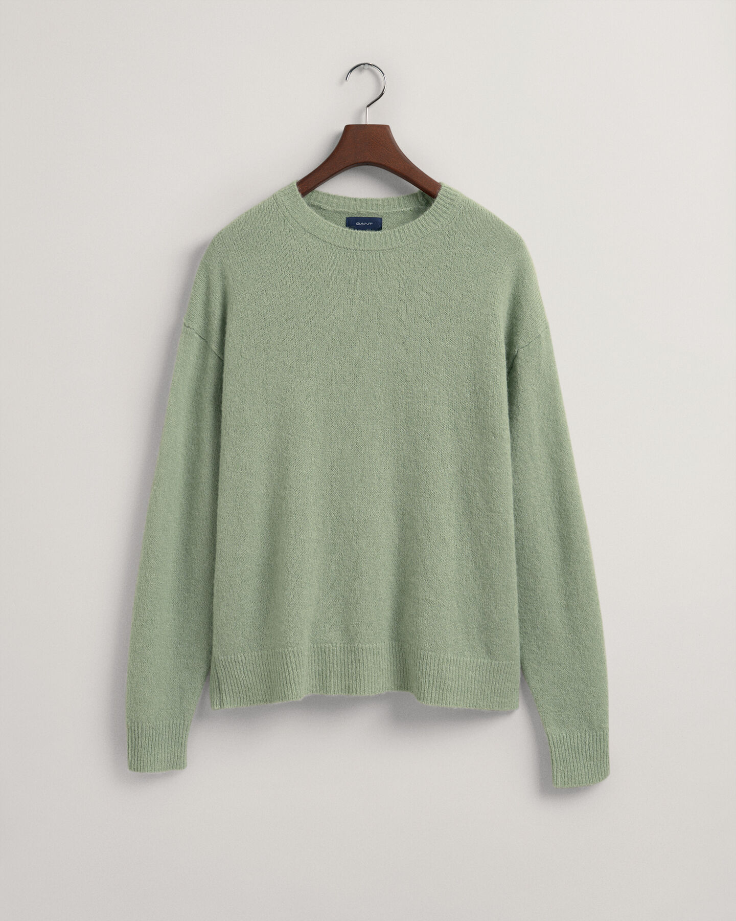 Rundhalspullover aus Alpaka-Gemisch