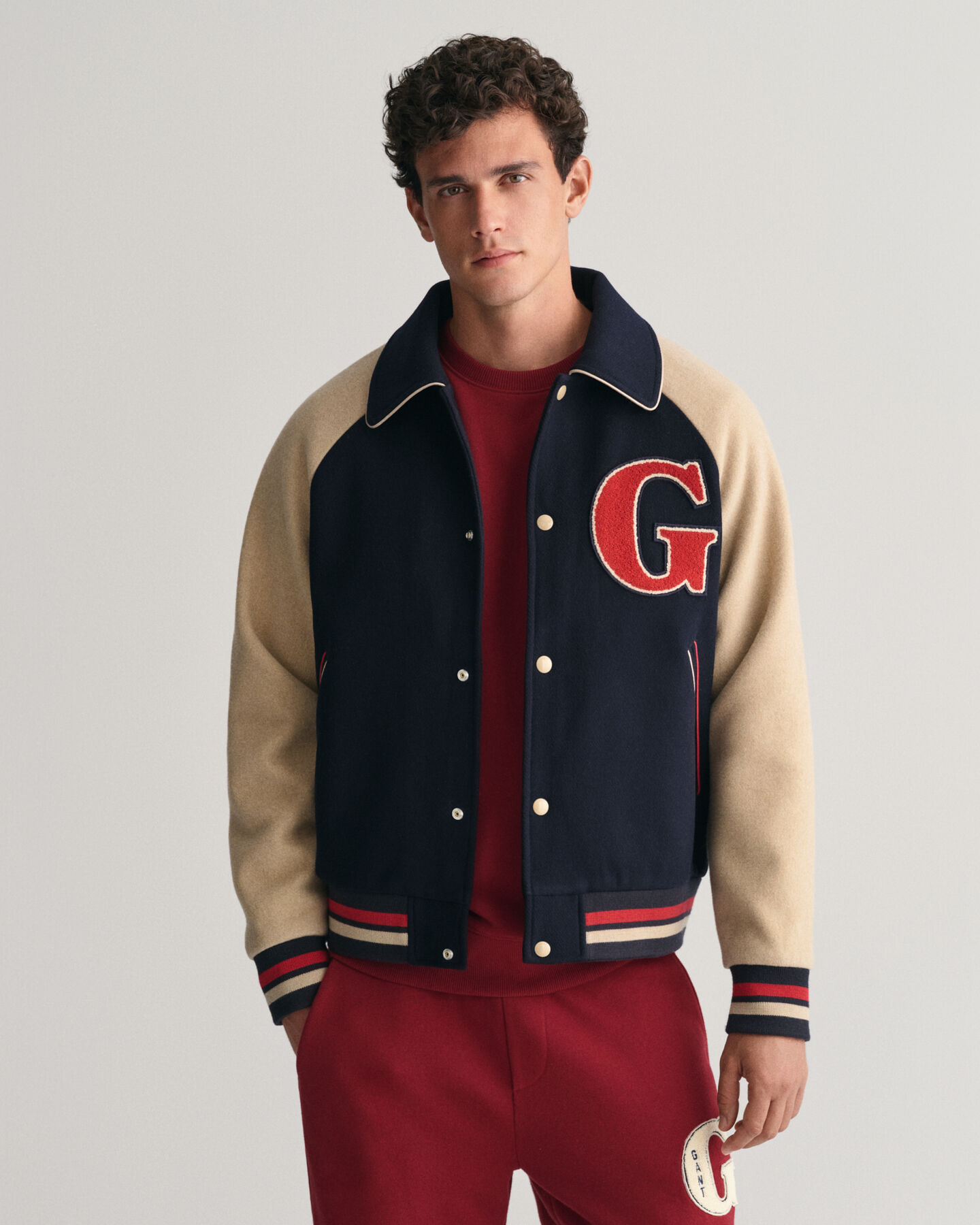 GANT Varsity Jacket aus Wolle
